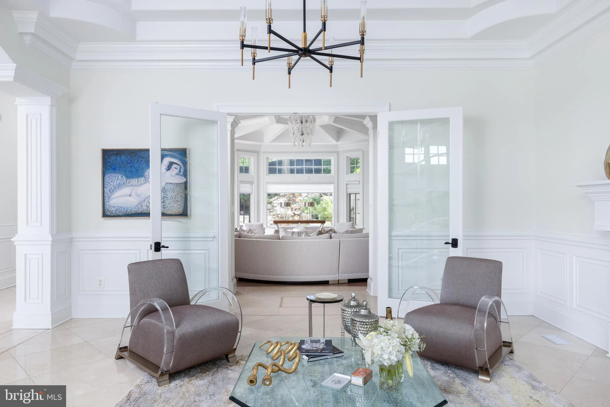 European-Inspired Villa in Bethesda with Resort-Style Backyard 11