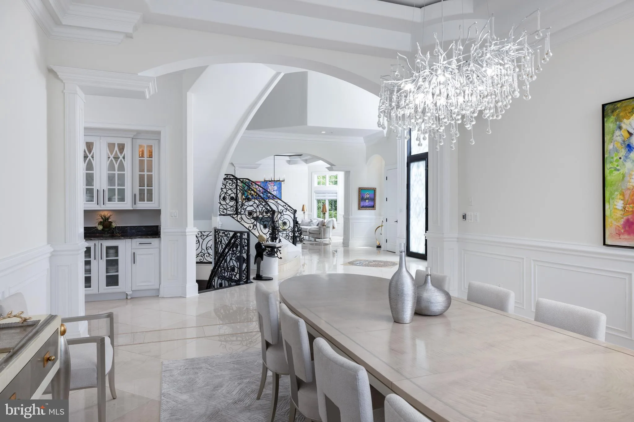European-Inspired Villa in Bethesda with Resort-Style Backyard 28