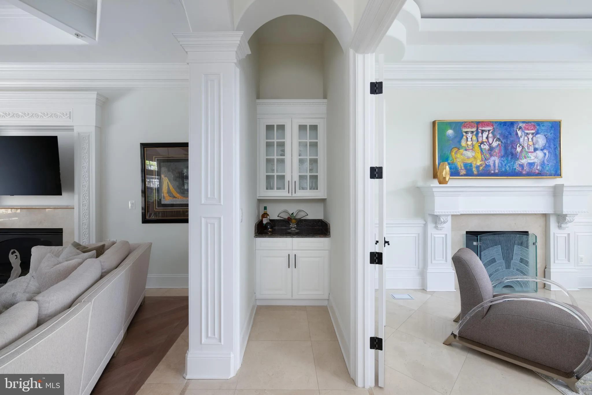 European-Inspired Villa in Bethesda with Resort-Style Backyard 12