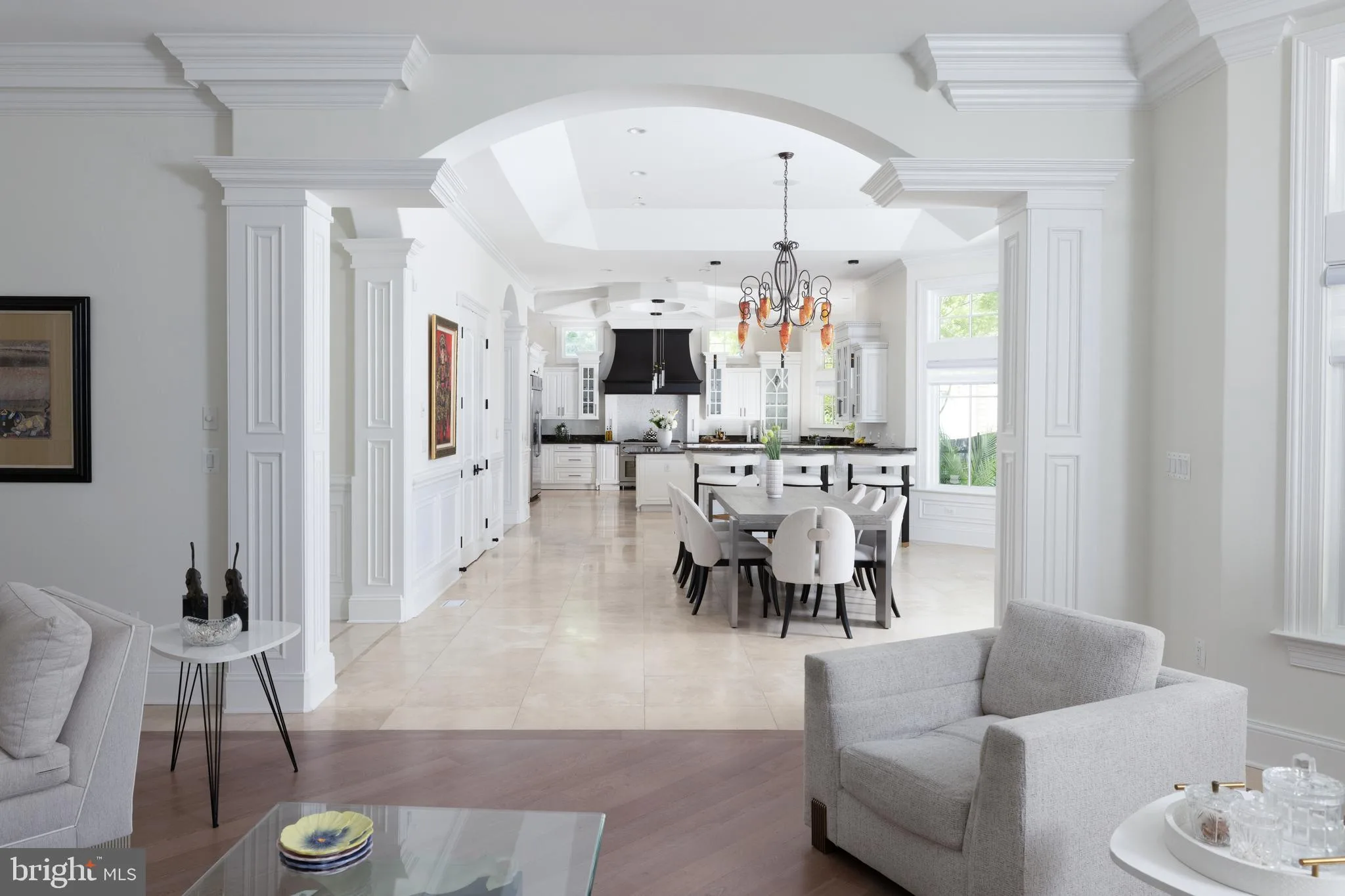 European-Inspired Villa in Bethesda with Resort-Style Backyard 17