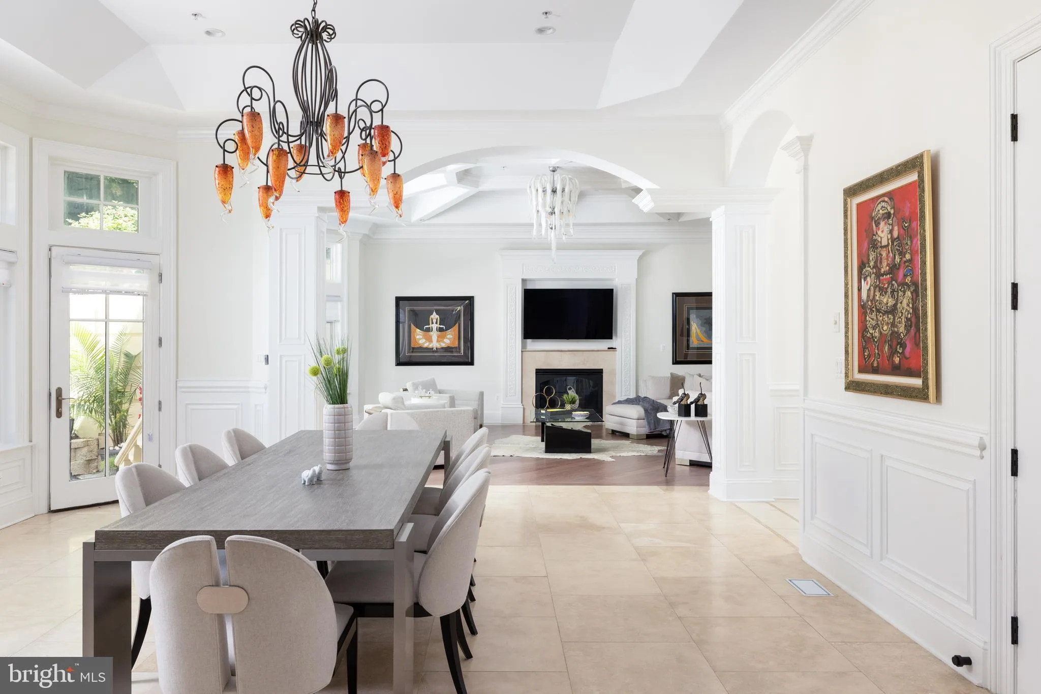 European-Inspired Villa in Bethesda with Resort-Style Backyard 26
